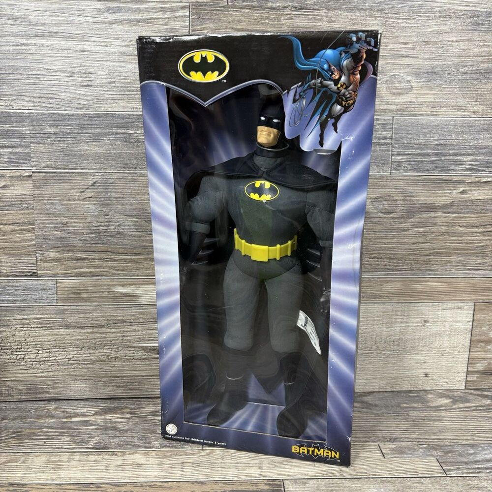SIX FLAGS BATMAN RIDE 14" COLLECTIBLE PLUSH FIGURE DOLL NEW